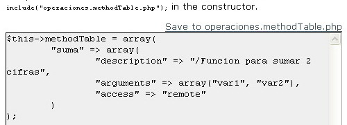 Method Table OK